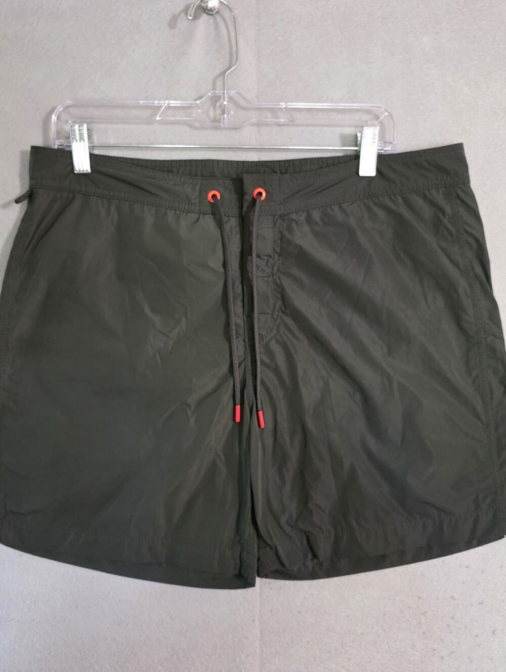 NWOT Sundek Mens 6" Charcoal Lined Swim Trunks M542BDM0600 Size 34